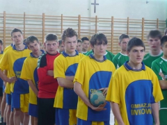 Piłka ręczna chłopców-Gimnazjada-17.04.2009