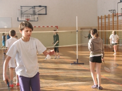 Badminton drużynowy-szkoły podstawowe