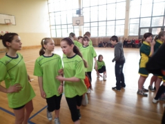Mini piłka ręczna dziewcząt