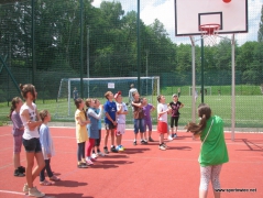 Festyn sportowy z okazji Dnia Dziecka