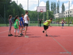 Festyn sportowy z okazji Dnia Dziecka