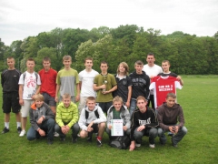 Gimnazjada - piłka nożna, Brzesko, dnia 22.05.2009