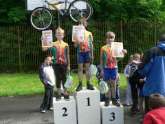 Młodzieżowe Mistrzostwo Gminy Brzesko-kolarstwo górskie-31.05.2009