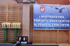 I Mistrzostwa Powiatu Brzeskiego w Tenisie Stołowym