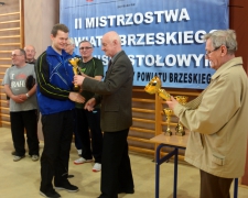 II Mistrzostwa Powiatu Brzeskiego w Tenisie Stołowym