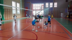 Mini piłka siatkowa dziewcząt i chłopców