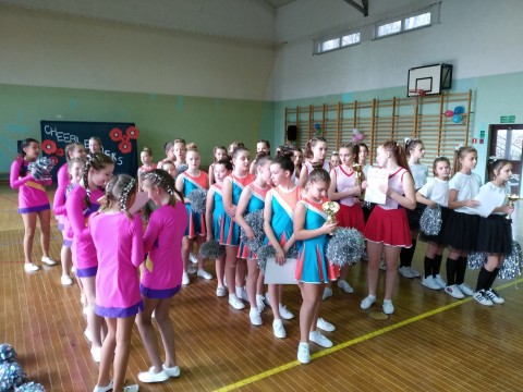 Zawody powiatowe Cheerleaders