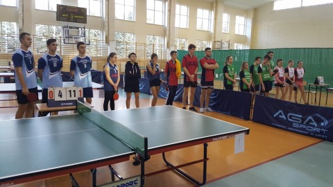 Tenis stołowy szkół ponadgimnazjalnych