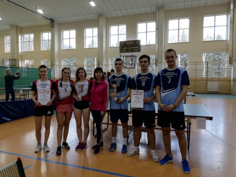 Tenis stołowy szkół ponadgimnazjalnych