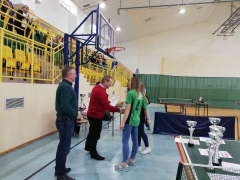 Tenis stołowy szkół ponadgimnazjalnych