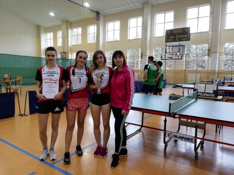 Tenis stołowy szkół ponadgimnazjalnych