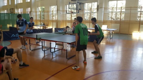 Tenis stołowy szkół ponadgimnazjalnych
