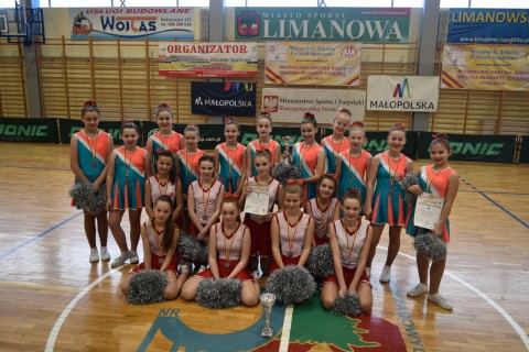 Sukces Cheerleaderek z Borzęcina Górnego