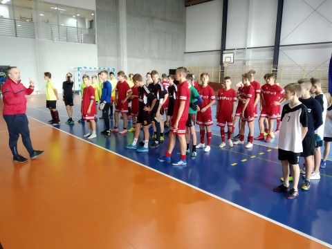 Halowej Piłki Nożnej Chłopców - PSP nr 3 w Brzesku Mistrzem Powiatu