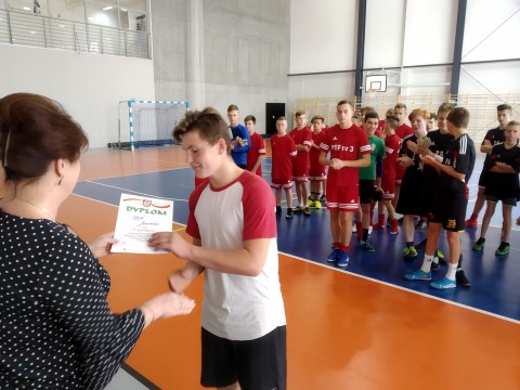 Halowej Piłki Nożnej Chłopców - PSP nr 3 w Brzesku Mistrzem Powiatu