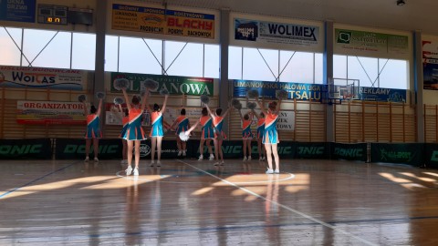 Cheerleaderski z Borzęcina Górnego WIcemistrzami Województwa Małopolskiego