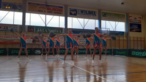 Cheerleaderski z Borzęcina Górnego WIcemistrzami Województwa Małopolskiego