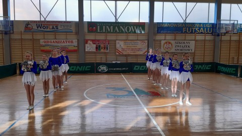 Cheerleaderski z Borzęcina Górnego WIcemistrzami Województwa Małopolskiego