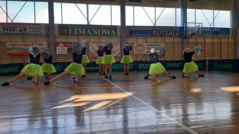 Cheerleaderski z Borzęcina Górnego WIcemistrzami Województwa Małopolskiego