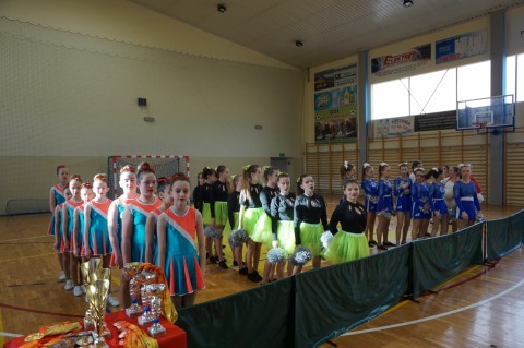 Cheerleaderski z Borzęcina Górnego WIcemistrzami Województwa Małopolskiego