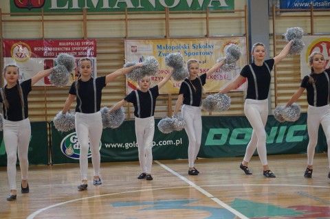 Cheerleaderski z Borzęcina Górnego WIcemistrzami Województwa Małopolskiego