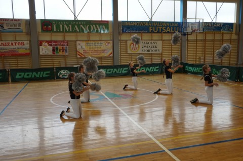 Cheerleaderski z Borzęcina Górnego WIcemistrzami Województwa Małopolskiego