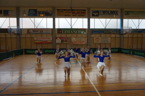 Cheerleaderski z Borzęcina Górnego WIcemistrzami Województwa Małopolskiego
