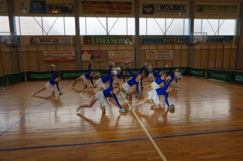 Cheerleaderski z Borzęcina Górnego WIcemistrzami Województwa Małopolskiego