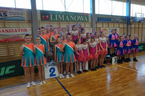 Cheerleaderski z Borzęcina Górnego WIcemistrzami Województwa Małopolskiego
