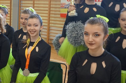 Cheerleaderski z Borzęcina Górnego WIcemistrzami Województwa Małopolskiego