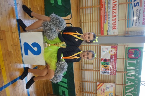 Cheerleaderski z Borzęcina Górnego WIcemistrzami Województwa Małopolskiego