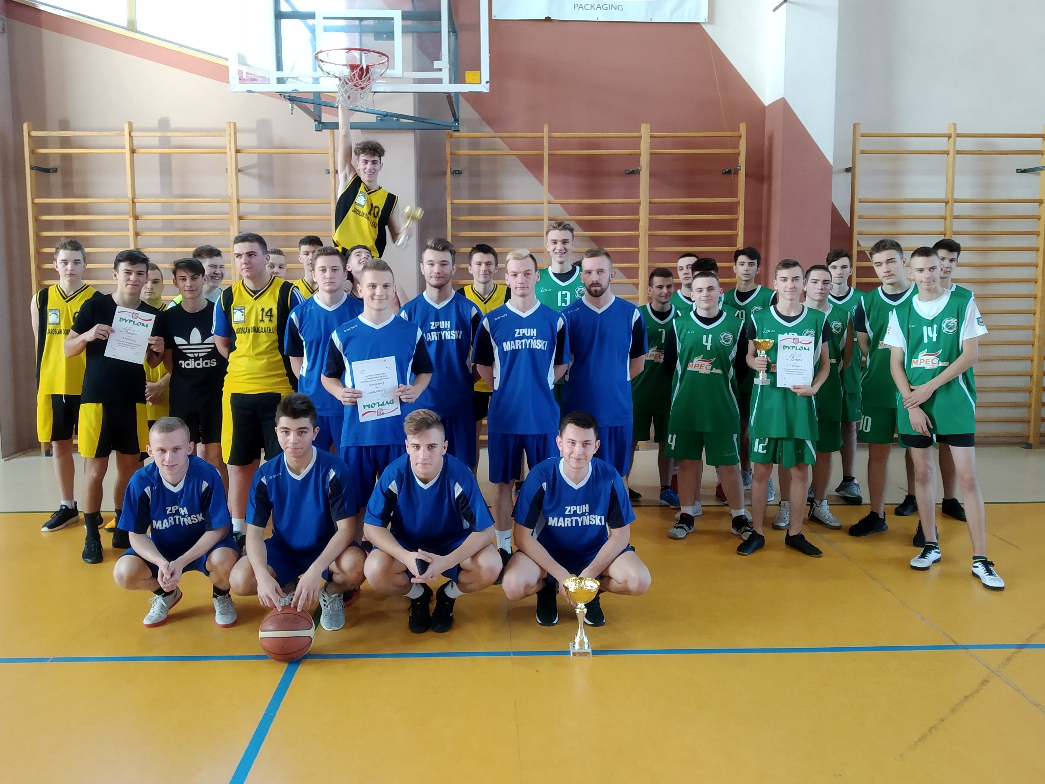 Licealiada: Koszykówka chłopców, Brzesko, 17.01.2020r.