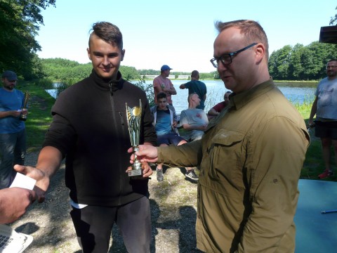 Zawody wędkarskie o Puchar Starosty Brzeskie