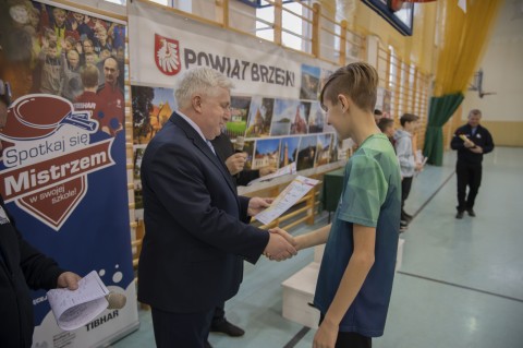 Mistrzostwa Powiatu Brzeskiego w Tenisie Stołowym Indywidualnym - Czchów, 14.03.2023r.