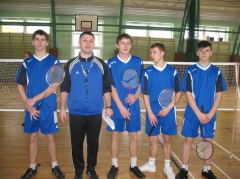 Badminton drużynowy-szkoły ponadgimnazjalne