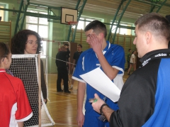 Badminton drużynowy-szkoły ponadgimnazjalne