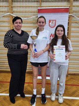 Mistrzostwa Powiatu Brzeskiego w Tenisie Stołowym Dziewcząt