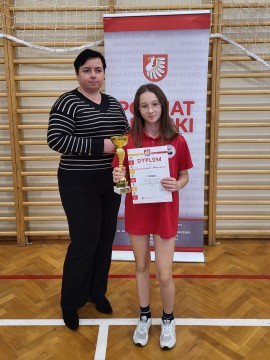 Mistrzostwa Powiatu Brzeskiego w Tenisie Stołowym Dziewcząt