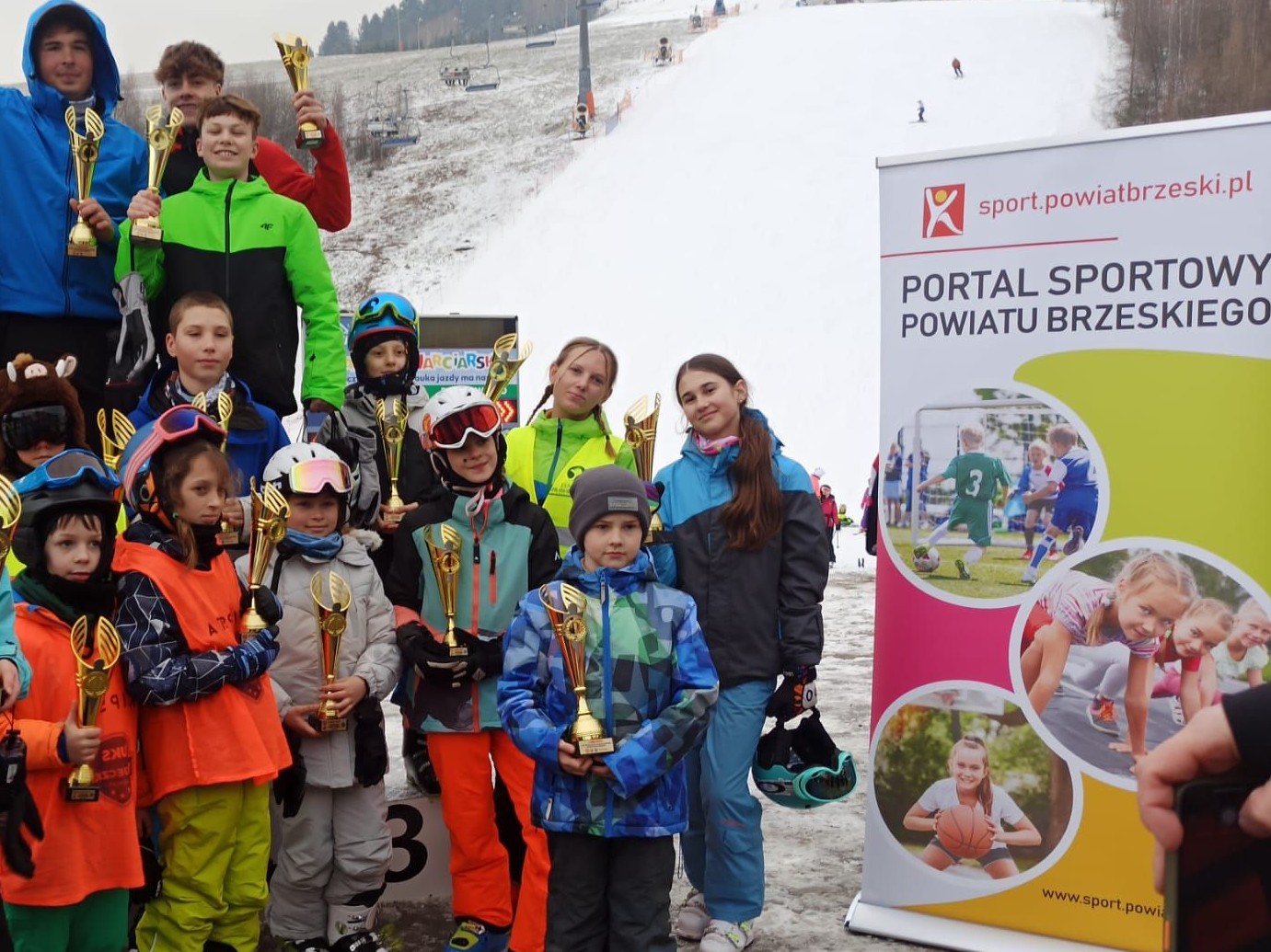 XXI Mistrzostwa Powiatu Brzeskiego w Narciarstwie Alpejskim - Rytro, 14.02.2025r.