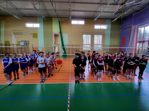 ID: Mini piłka siatkowa dziewcząt - Okocim 24.03.2025r.