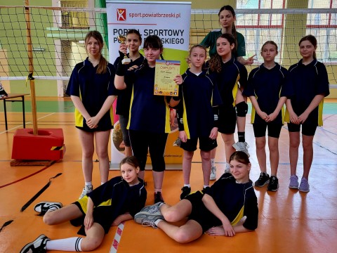 ID: Mini piłka siatkowa dziewcząt - Okocim 24.03.2025r.