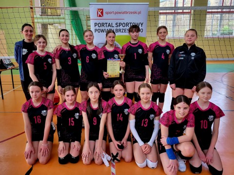 ID: Mini piłka siatkowa dziewcząt - Okocim 24.03.2025r.