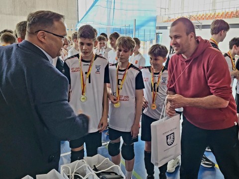 Mistrzostwa Małopolski w Mini Piłce Siatkowej Chłopców, Brzesko 8.05.2025r.