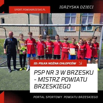 ID: Piłka Nożna Chłopców - Dębno, 21.05.2025r.