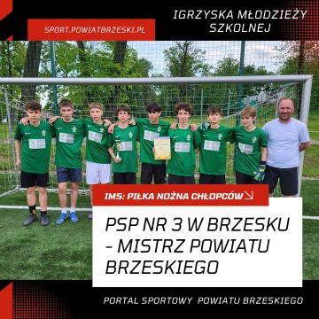 IMS: Piłka Nożna Chłopców - Gnojnik, 22.05.2025r.