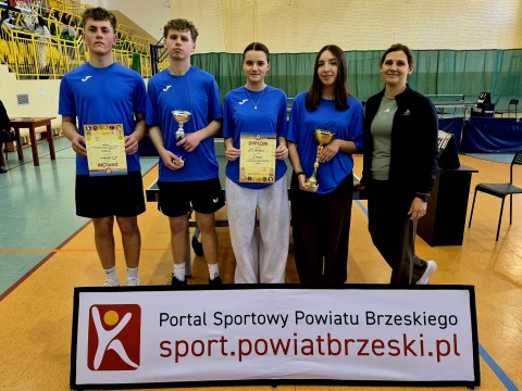 Mistrzostwa Powiatu Brzeskiego w Tenisie Stołowym Szkół Ponadpodstawowych