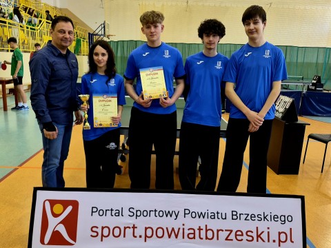 Mistrzostwa Powiatu Brzeskiego w Tenisie Stołowym Szkół Ponadpodstawowych