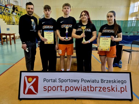 Mistrzostwa Powiatu Brzeskiego w Tenisie Stołowym Szkół Ponadpodstawowych