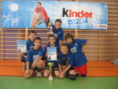 Minisiatkówce chłopców i dziewcząt KINDER + SPORT