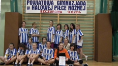 Halowa Piłka Nożna Dziewcząt - Gimnazjada